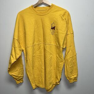 Disney Parks Winnie the Pooh “Oh Bother” yellow and red spirit jersey sz XS